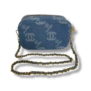 Chanel Blue Crossbody Bag